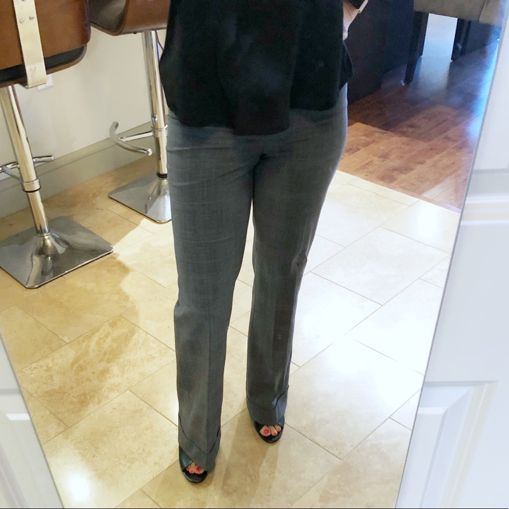SOLD- Banana Republic Martin Fit Gray Dress Pants